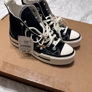 Black and White converse Sneakers